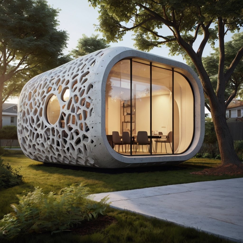 3D Printed House
